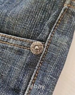 Jackie Chan Jeans Size 36 Extremely Rare Vintage Some Wear On Leg Bottom See Pic