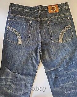 Jackie Chan Jeans Size 36 Extremely Rare Vintage Some Wear On Leg Bottom See Pic