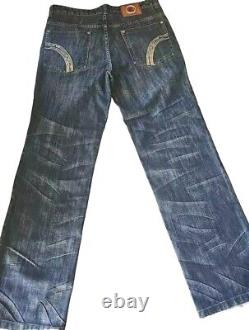 Jackie Chan Jeans Size 36 Extremely Rare Vintage Some Wear On Leg Bottom See Pic