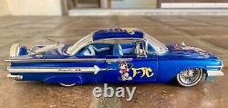 Jada Toys 2002 Felix The Cat Blue 1960 Lowrider Impala 1/24 Extremely Rare