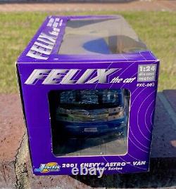 Jada Toys Felix the Cat 2001 Candy Blue 2001 Chevy Astro Van 124 Extremely Rare