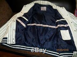 Jh Design Extremely Rare Collectible Ny Yankees Leather Jacket & Hat Mens Sz 3xl