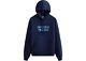 KITH X Invisible Friends Navy Nocturnal Hoodie Size XXL Extremely Rare! Last 1
