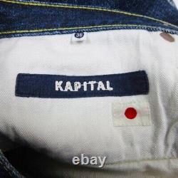 Kapital Brand Straight Bottom Pants Size 36 men's Indigo extremely rare Used