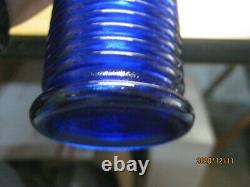 Killer Mint Extremely Rare1890 Electric Cobalt Bluespiral Ribbed Peppersauce