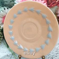 LENOX BELTANE CECILLE PINK Blue Laurel Saucer Only Extremely Rare (4 Avail)