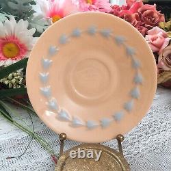 LENOX BELTANE CECILLE PINK Blue Laurel Teacup & Saucer Extremely Rare (8 Avail)