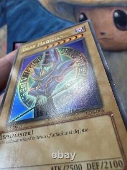 Legend Of Blue Eyes Dark Magician 1st Edition LOB-005 Glossy NA English? LP