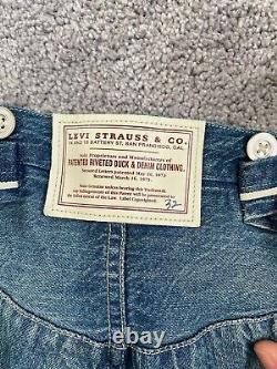 Levis 1873 LVC SAMPLE Waist Overalls! Extremely Rare