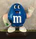 M&m 10 BLUE PEANUT CANDY DISPENSER Asia extremely RARE 1995