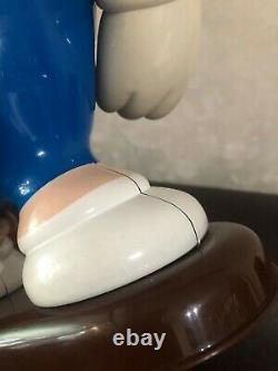 M&m 10 BLUE PEANUT CANDY DISPENSER Asia extremely RARE 1995