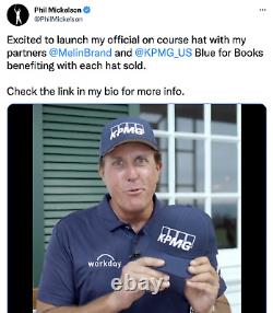 MELIN x KPMG Phil Mickelson Hat Size XL NEW With TAGS & Extremely RARE
