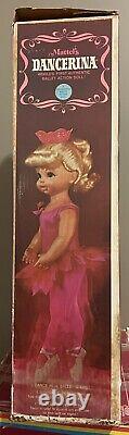 Mattel Dancerina Doll Extremely Rare Made In The USA! Working condition withbox