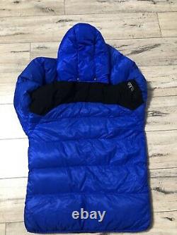 Mens Rare Rab Expedition Puffer Down Blue Jacket Size M Nice