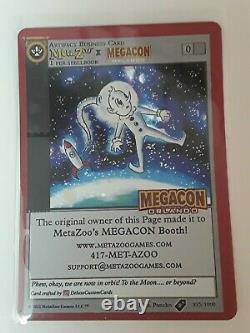 MetaZoo Megacon Orlando Holo Promo Limited to 1000 prints extremely rare