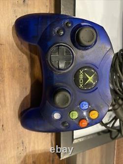 Microsoft Xbox System Blue Extremely Rare XCM Shell One Of A Kind! Working Clean