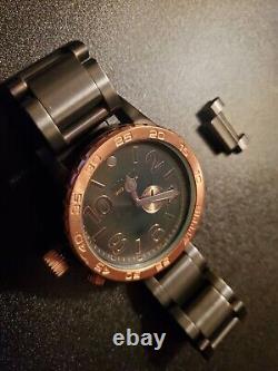 NIXON 51-30 Barneys NYC # 3/75 Rose Gold. Extremely Rare! HOLY GRAIL CELEBRITIES