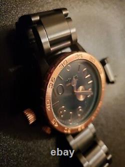 NIXON 51-30 Barneys NYC # 3/75 Rose Gold. Extremely Rare! HOLY GRAIL CELEBRITIES