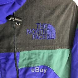 NORTH FACE Jacket Mens Medium Ski Parka EXTREME Gear 90s Vtg RARE! Black EUC