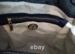 NWOT Extremely Rare Tory Burch Denim All T East West Tote Bag