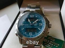 NWT! EXTREME RARE Orient Aerospace Navitimer Homage BLUE Dial LAST ONE