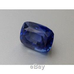 Natural Unheated Blue Sapphire Extremely Rare Gem GRS Report 7.58 carats