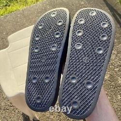 Navy Blue FUCT Slides Size 11 EXTREMELY RARE ftp 90s Streetwear