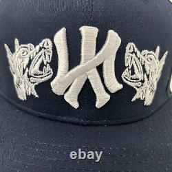 New York Yankees MLB KTHLA Tuff Crowd Snapback Hat Cap Blue Extremely Rare