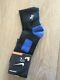 Nike Air Penny Low Elite Socks Large (8-12) Black/Blue EXTREMELY RARE