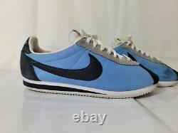 Nike Cortez Basic Nylon Blue Navy Size 12 488291 406 Extremely Rare FLAWED