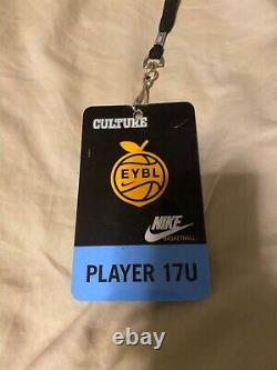 Nike Eybl 2022 Peach Jam Culture 17u Player Tag Extremely Rare