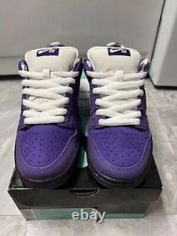 Nike SB Dunk Low X Concepts Purple Lobsters Worn Size 7 2018 Extremely Rare Size