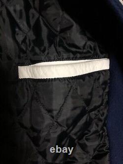 OG Late 90s Bape Bapesta Wool / Leather Varsity Jacket Extremely Rare Size XL