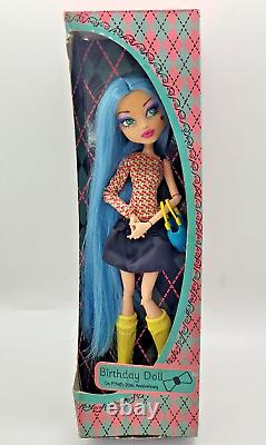 OOAK Blue Saran rerooted MONSTER HIGH Candy Extremely Rare Mattel BIRTHDAY Doll