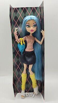 OOAK Blue Saran rerooted MONSTER HIGH Candy Extremely Rare Mattel BIRTHDAY Doll