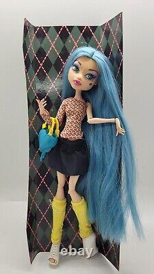 OOAK Blue Saran rerooted MONSTER HIGH Candy Extremely Rare Mattel BIRTHDAY Doll