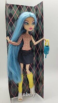 OOAK Blue Saran rerooted MONSTER HIGH Candy Extremely Rare Mattel BIRTHDAY Doll