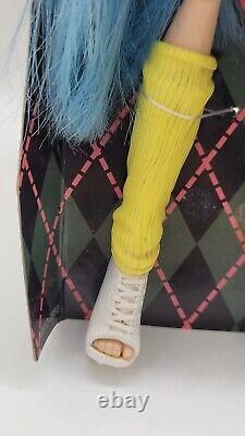 OOAK Blue Saran rerooted MONSTER HIGH Candy Extremely Rare Mattel BIRTHDAY Doll