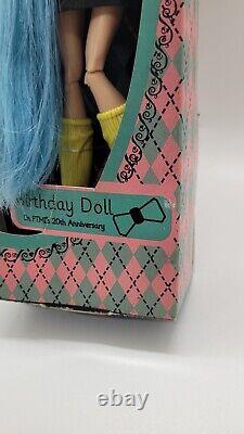 OOAK Blue Saran rerooted MONSTER HIGH Candy Extremely Rare Mattel BIRTHDAY Doll