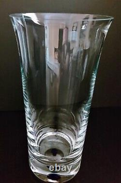 Orrefors Intermezzo Blue 12 Vase EXTREMELY RARE