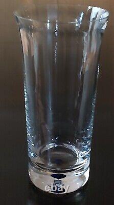 Orrefors Intermezzo Blue 12 Vase EXTREMELY RARE