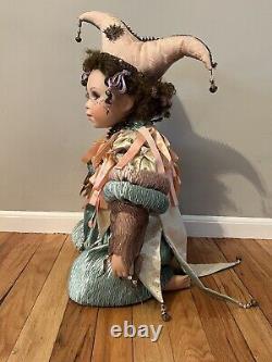 Palmary Collection Three Heart LARGE JESTER DOLL Extremely Rare Limited 45/750