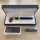 Parker Fountain Pen Sonnet 18K 750 Marble Blue New Japan extremely rare 222