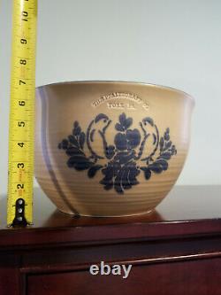 Pfaltzgraff Folk Art Punch Bowl With Ladle And 10 Punch Cups Extremely Rare