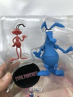 Pink Panther Aardvark and Ant Blue figure Palisades Extremely Rare open bubble
