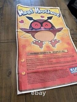 Pokemon Meet HootHoot Poster Vintage EXTREMELY RARE