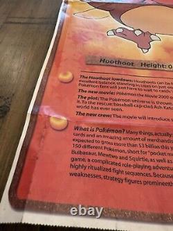 Pokemon Meet HootHoot Poster Vintage EXTREMELY RARE