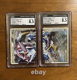 Pokemon Palkia & Dialga Legend Top & Bottom Triumphant 101+102 Sequential Set