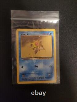 Pokémon TCG Staryu EXTREMELY RARE INK SPOT/ERROR 65/102