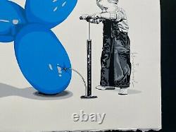 Poppy (blue) 2013 Mr Brainwash Extremely Rare + Signed/# Only 35 Koons